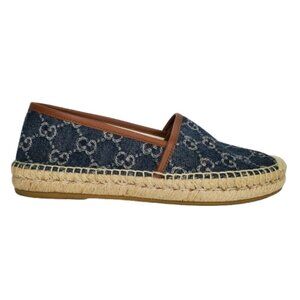 Gucci Pilar GG Print Jacquard Espadrille Flats